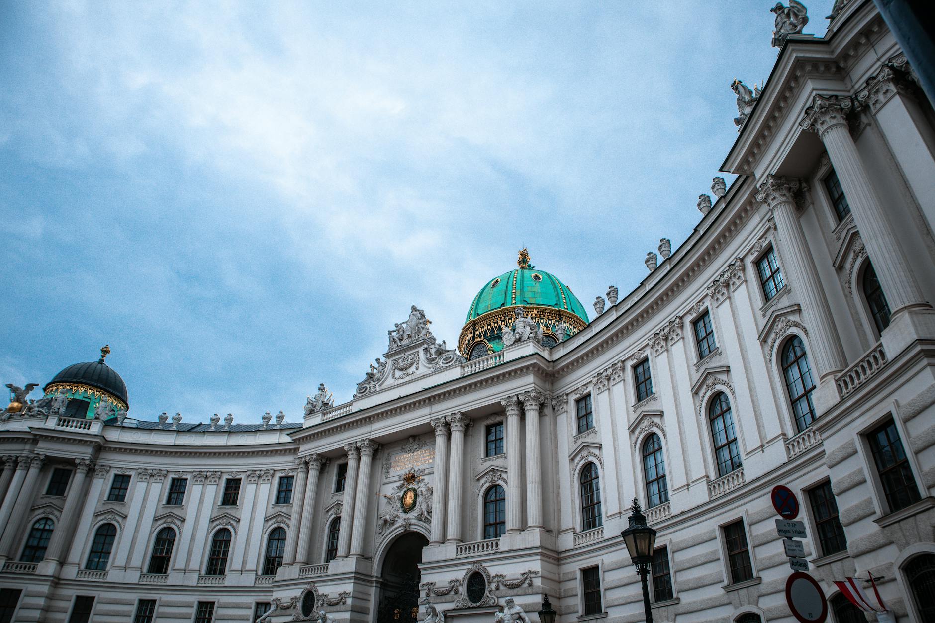 Palacio Hofburg en el centro historico de Viena, distrito 1