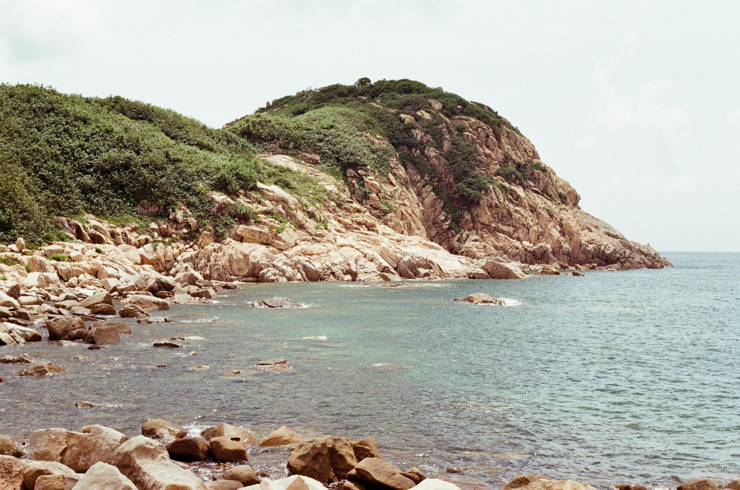 Hong Kong naturaleza: guía 2026 para descubrir parques, senderos y la cara verde que casi nadie cuenta 5 Costa rocosa de Hong Kong Island con vegetación exuberante junto al mar