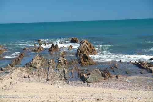 Playa en La paloma Uruguay