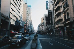 Calle en Buenos Aires, Argentina