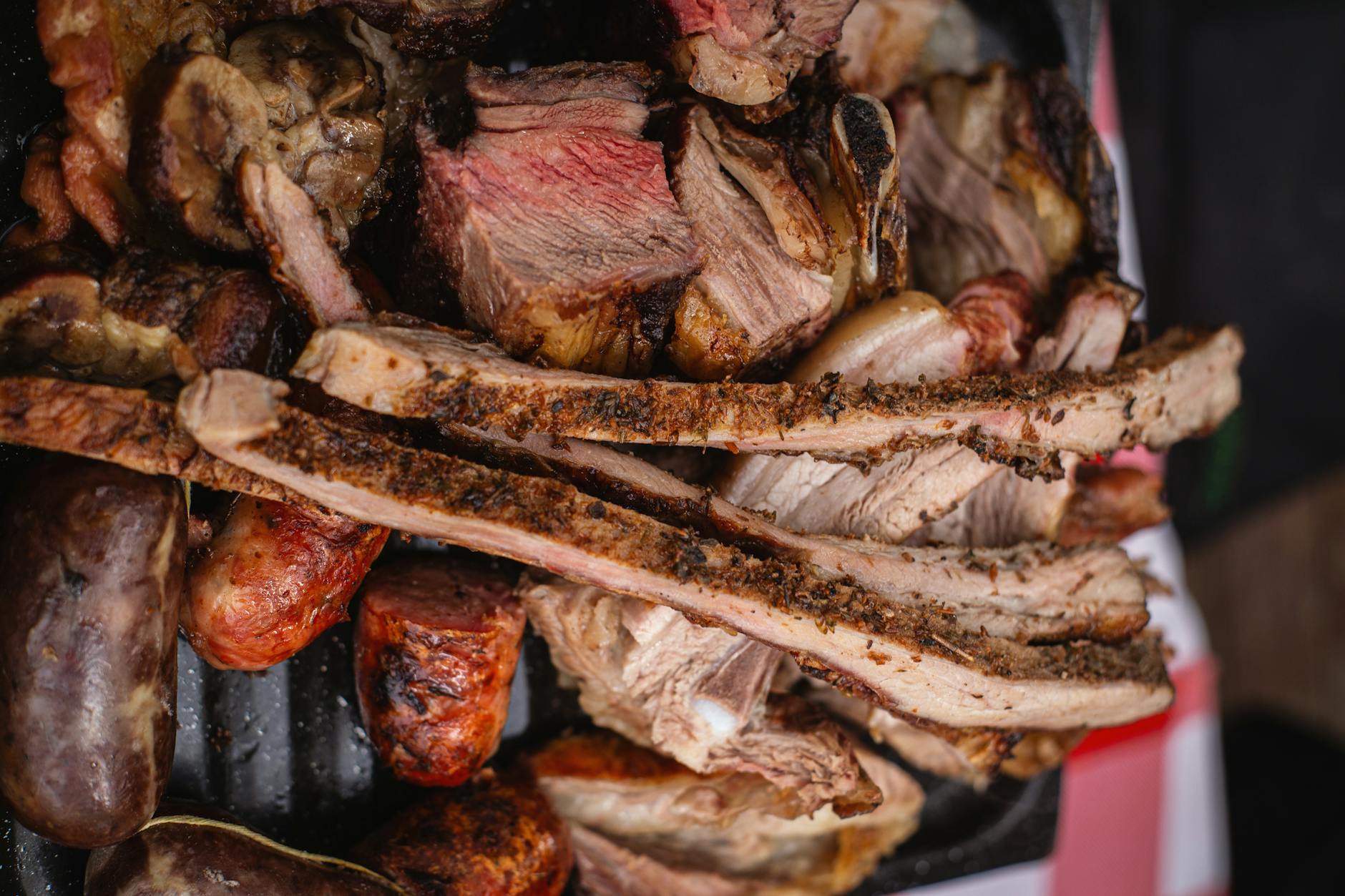 plato de comida argentina en restaurante de Buenos Aires