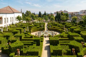 Laberinto de jardines en Europa, senderos entre setos