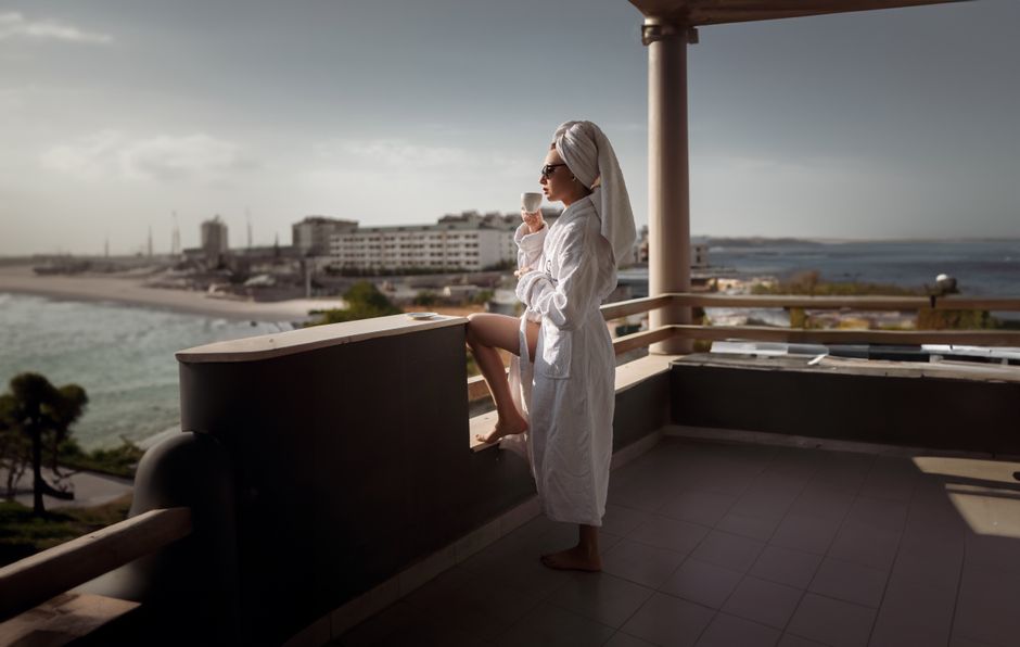 Tratamiento de spa de lujo en un hotel exclusivo para mujeres