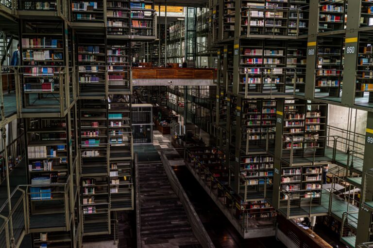 Home Elementor 4 Interior de la Biblioteca Vasconcelos en Ciudad de México
