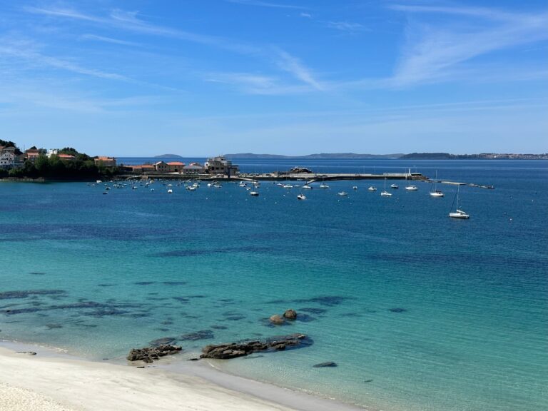 Home Elementor 7 Vista de la Ría de Vigo desde una playa tranquila