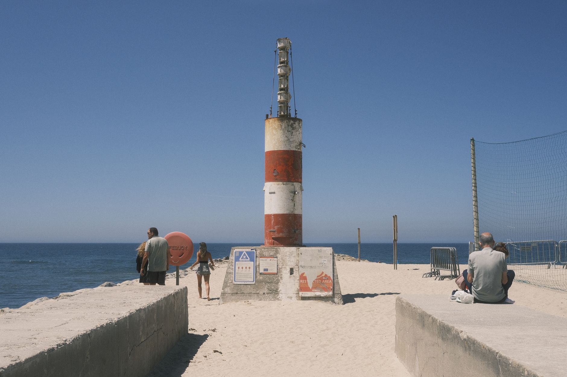 Pueblo costero de Esposende al atardecer, norte de Portugal