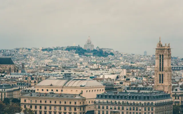 Basílica del Sacré-Cœur en Montmartre, París