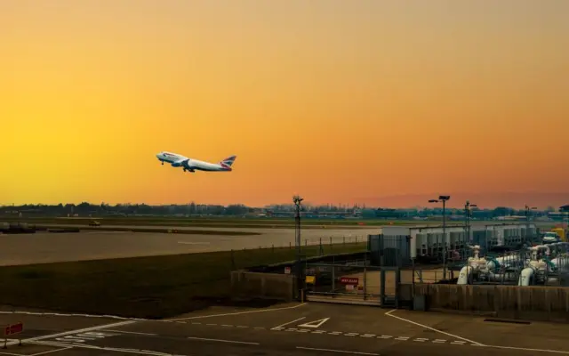 Terminal del aeropuerto de Heathrow, Londres