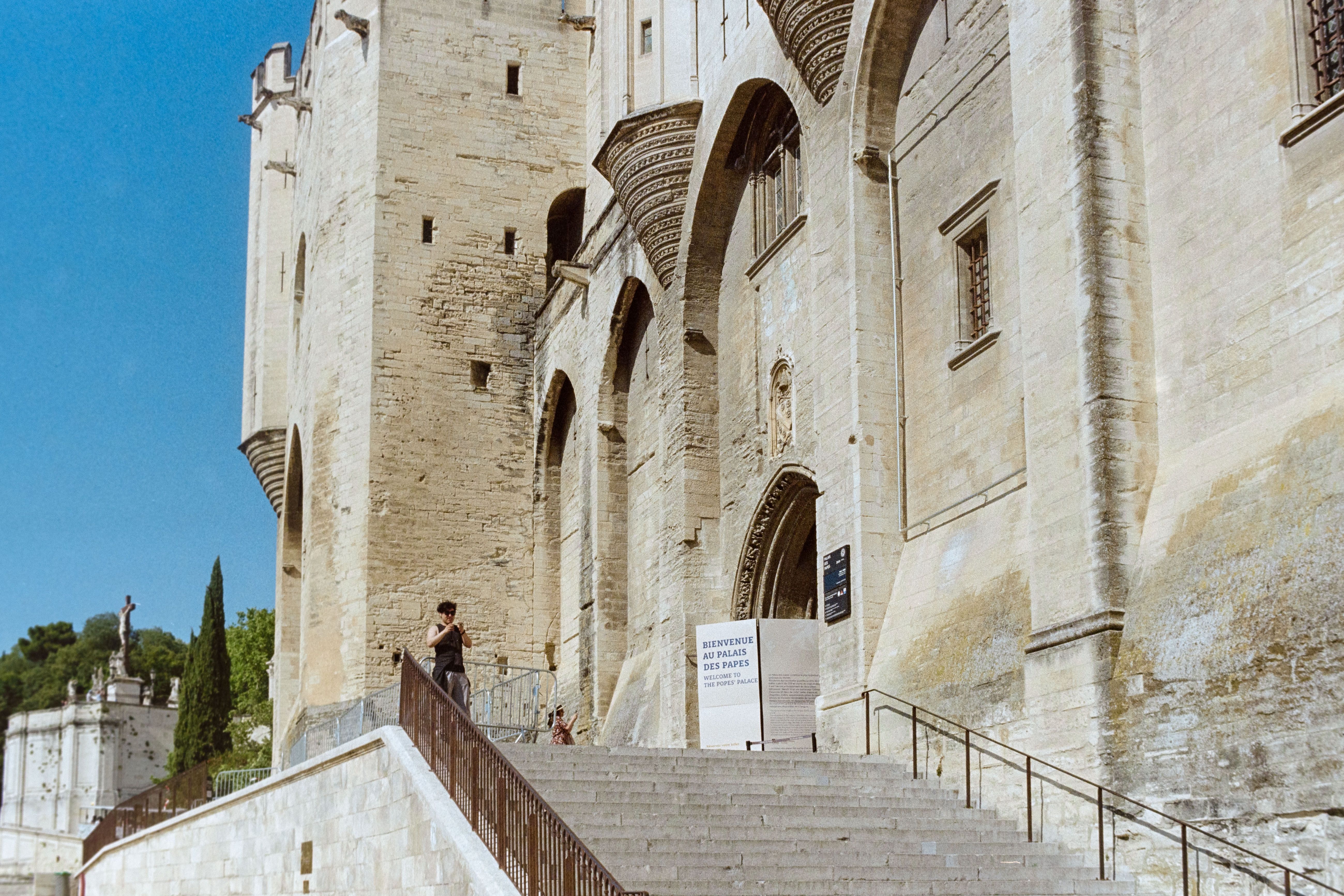 Vista de Avignon, Francia