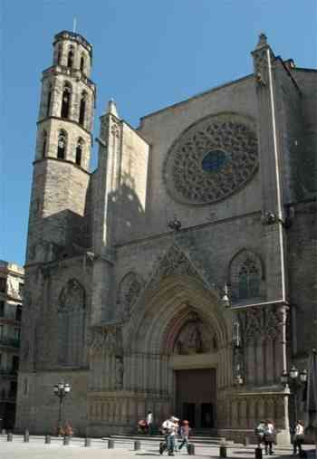 Catedral de Santa María del Mar, hermosa iglesia de Barcelona - Vivir en el  Mundo