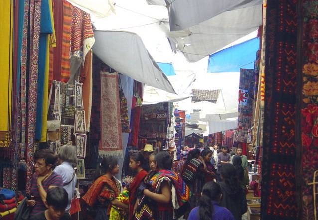 El mercado de Chichicastenango en Guatemala 2