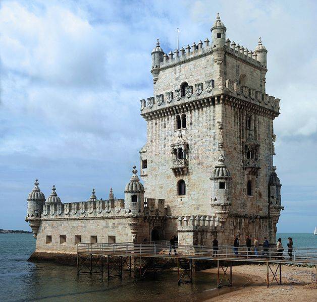 torre de belem en lisboa portugal