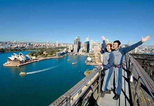 Turismo aventura en el Puente de Sydney