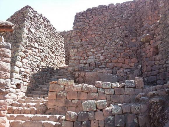 Sitio arqueologico en Peru