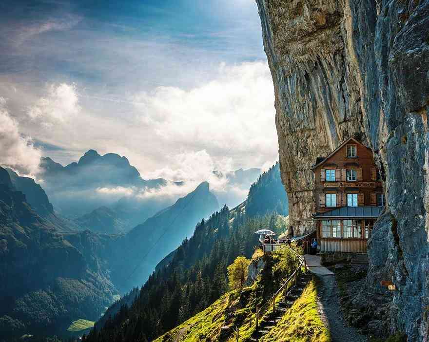 Ascher Cliff, Switzerland - hoteles increíbles