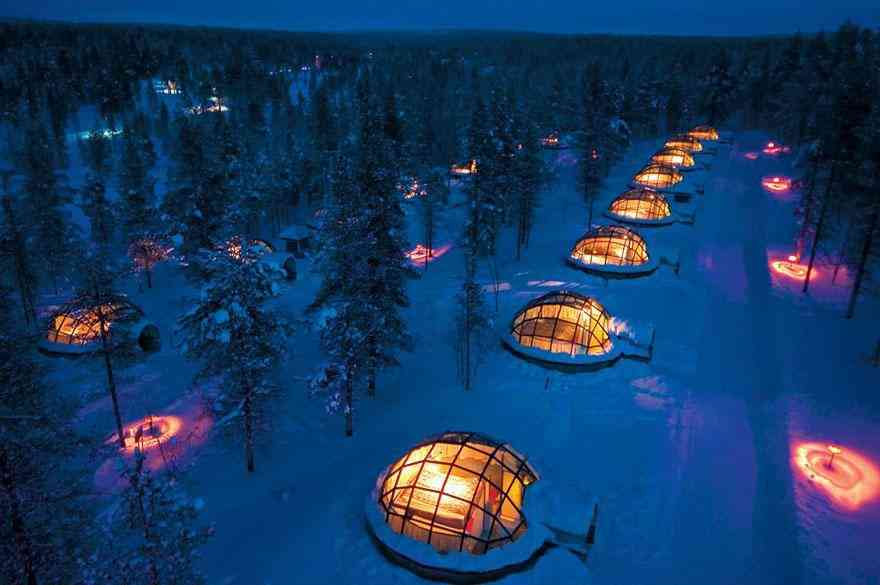 Hotel Kakslauttanen, Finland - hoteles increíbles