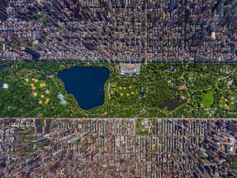 Central Park en Nueva York. Foto de Sergey Semenov