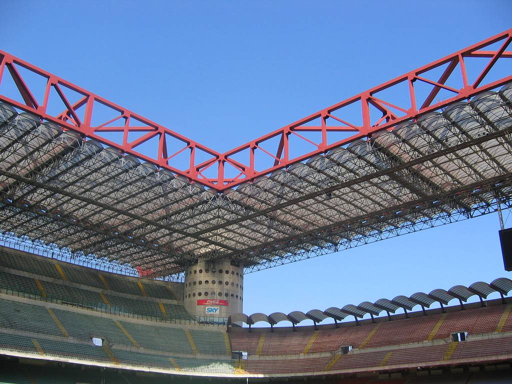 lugares de interés en Milán: Estadio Giuseppe Meazza