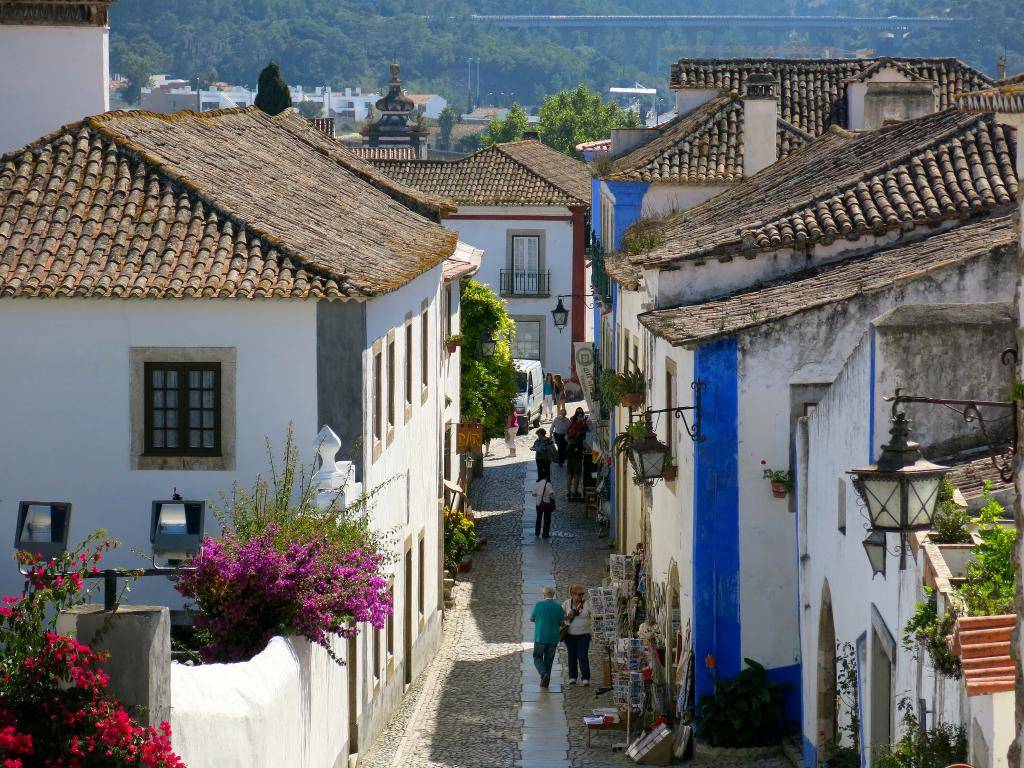 pueblos pintorescos de Portugal Obidos