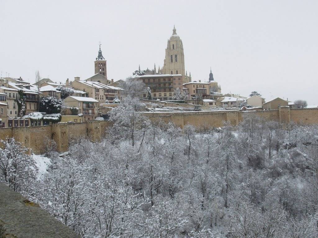 viajar en invierno Segovia