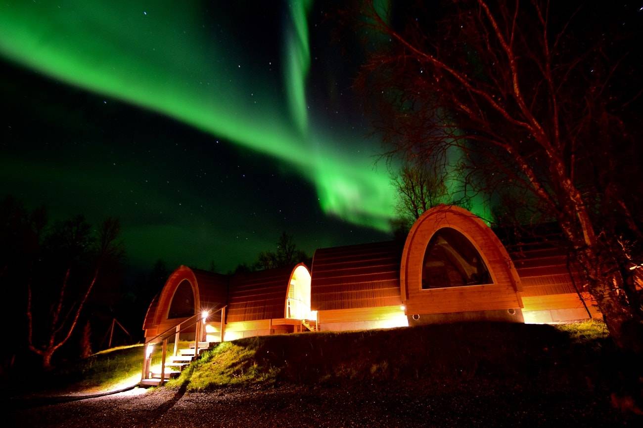 7 de los mejores alojamientos para ver auroras boreales 4