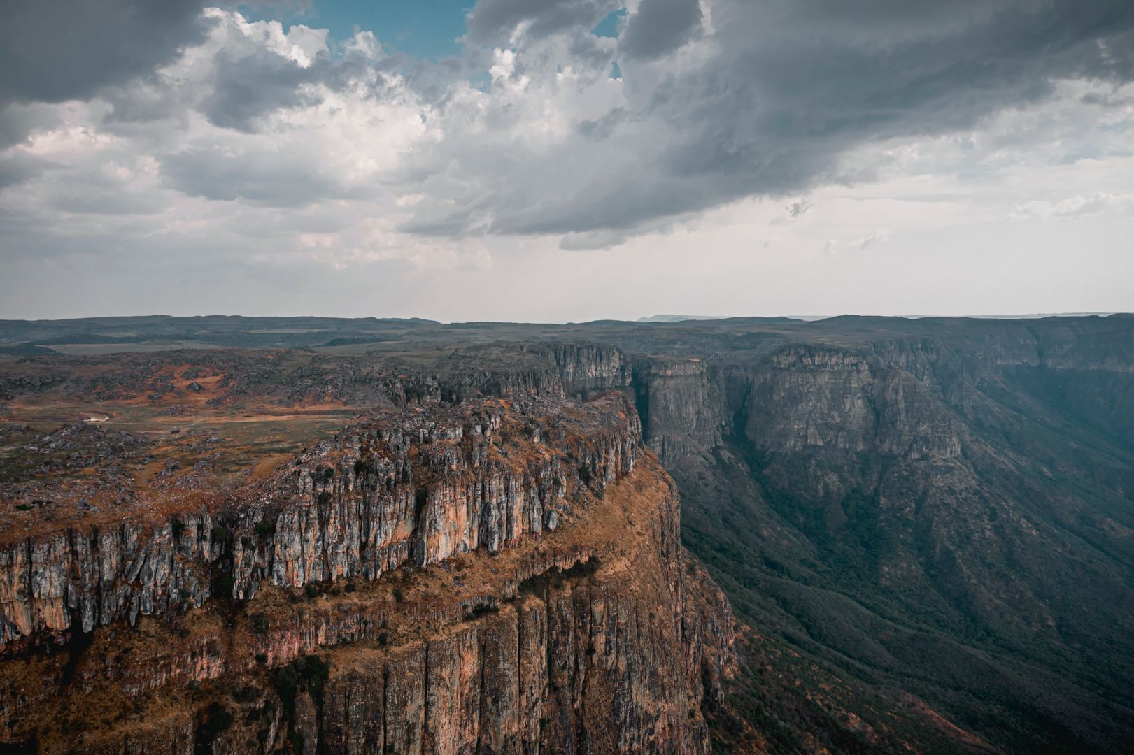 Acantilados y cañones de Huíla, Angola, cerca de Tundavala
